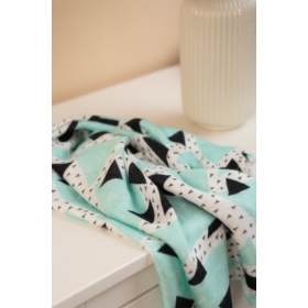 PIELUCHA BAMBUS TRÓJKĄT ZIELONY 75x75