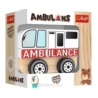 ZABAWKA DREWNIANA AMBULANS