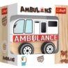 ZABAWKA DREWNIANA AMBULANS