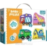 Puzzle - Baby Classic - Pojazdy na budowie -36072
