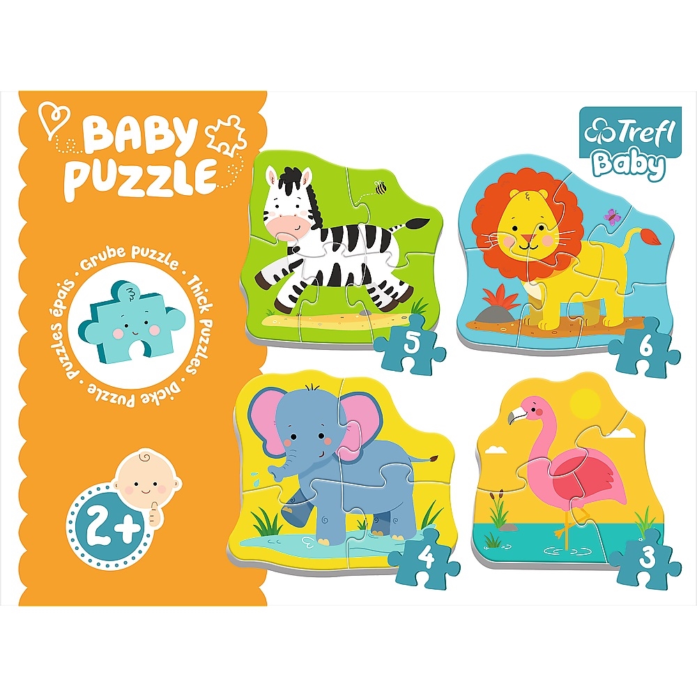 PUZZLE BABY CLASSIC ZWIERZĄTKA NA SAFARI