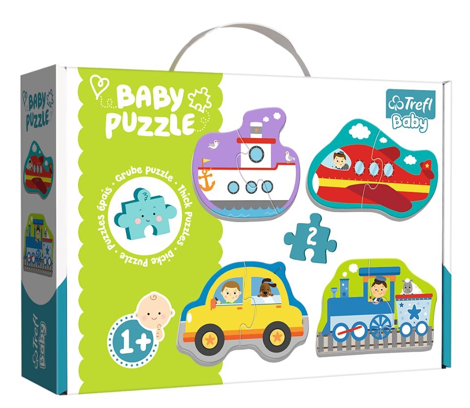 PUZZLE BABY CLASSIC POJAZDY TRANSPORTOWE