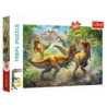PUZZLE 160 DINOZAURY WALCZĄCE