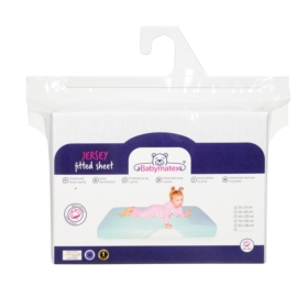 BABYMATEX PRZEŚCIERADŁO Z GUMKĄ JERSEY 60X120