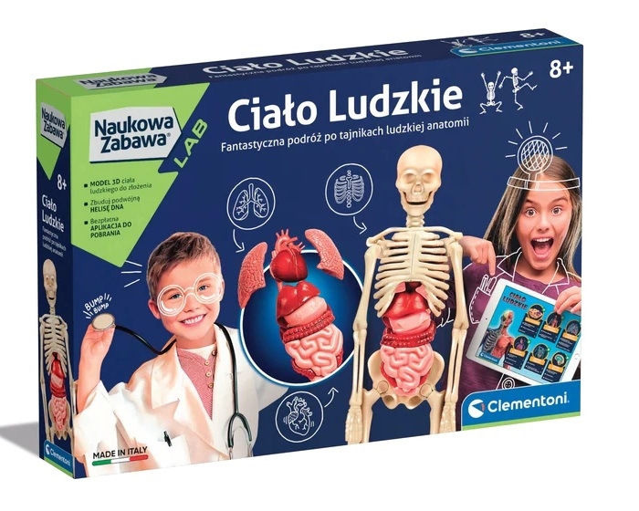 Naukowa Zabawa Ciało Ludzkie Clementoni 60249