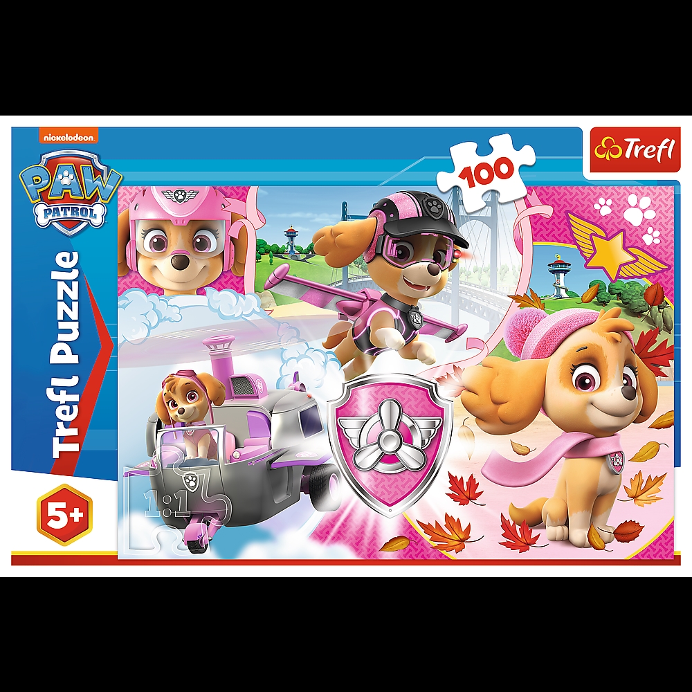 Puzzle - 100 - Skye w akcji - Viacom Paw Patrol 16