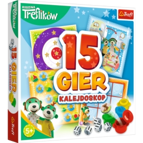 Kalejdoskop 15 gier Rodzina Treflików 01922