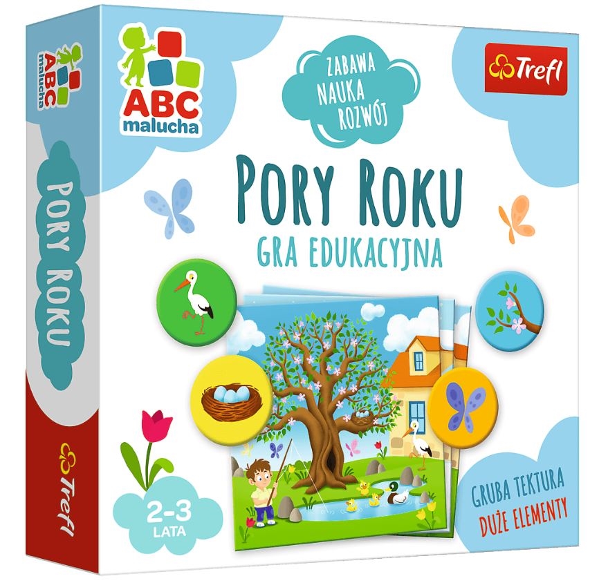 Gra Edukacyjna Pory Roku z Serii ABC Malucha Trefl