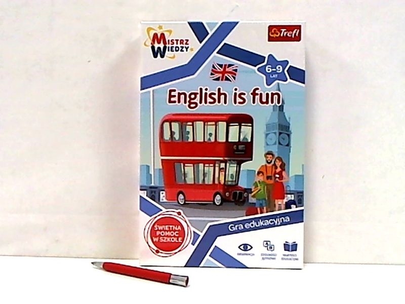 Gra Edukacyjna English is Fun z Serii Mistrz Wiedz
