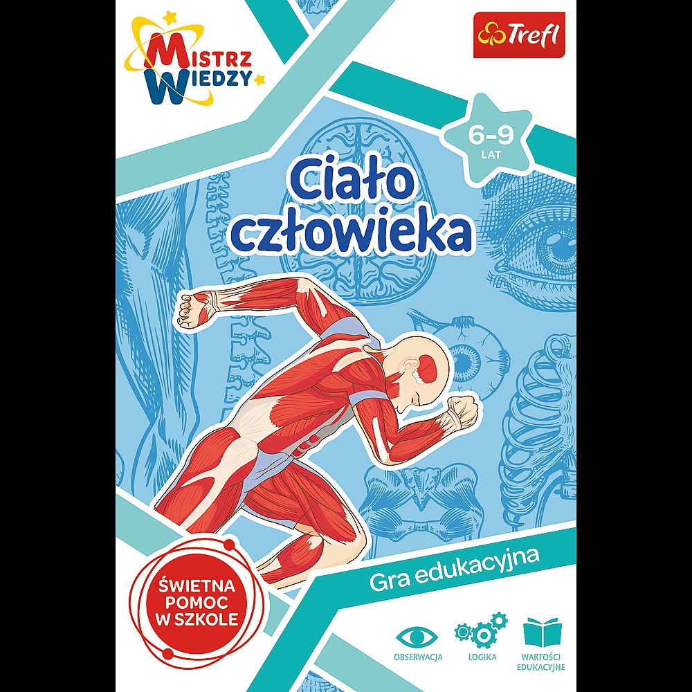 Gra Edukacyjna Ciało człowieka/ Mistrz Wiedzy Tref
