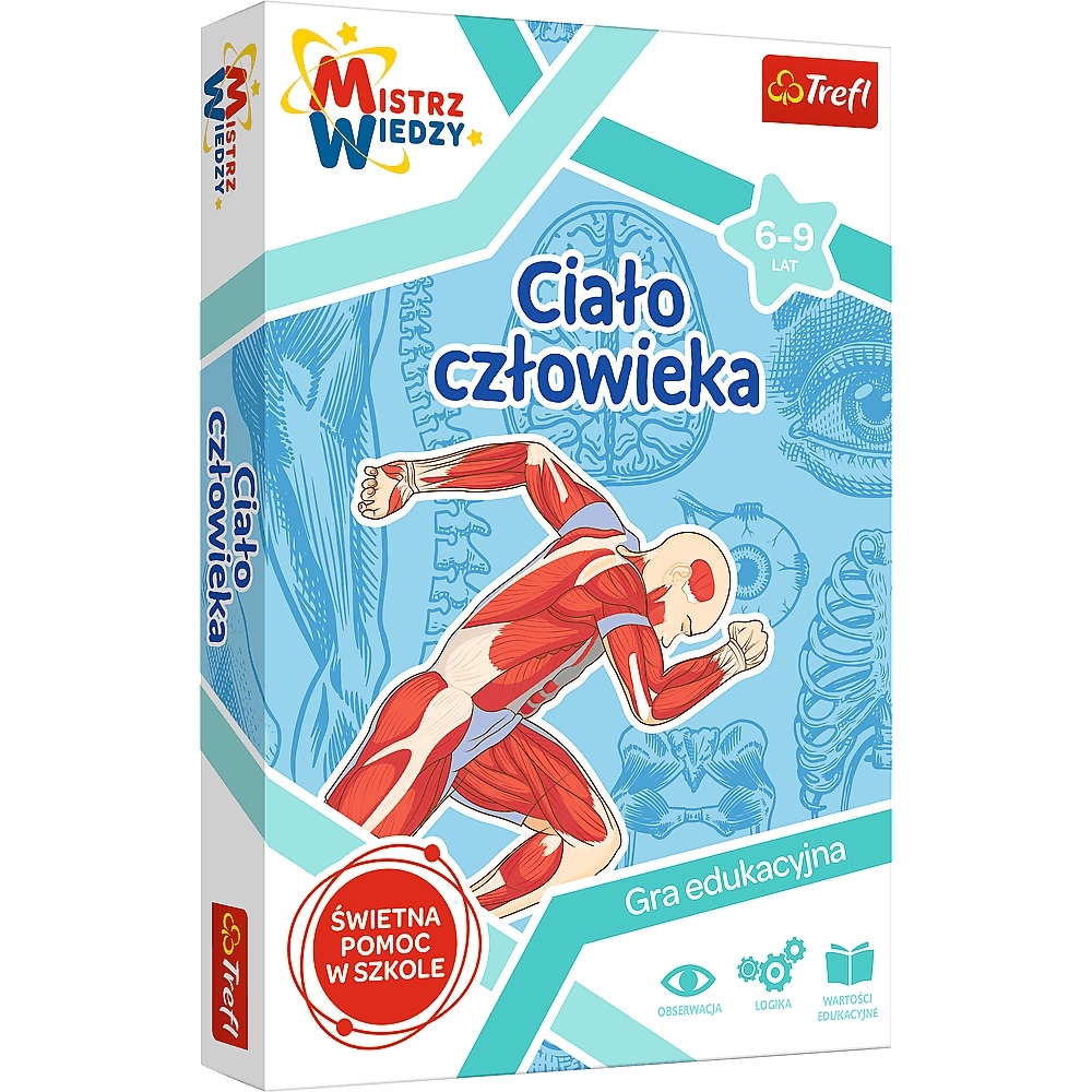 Gra Edukacyjna Ciało człowieka/ Mistrz Wiedzy Tref
