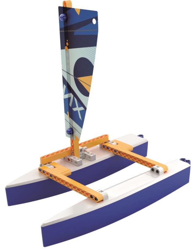 CLEMENTONI LABORATORIUM  PŁYWAJĄCY TRIMARAN