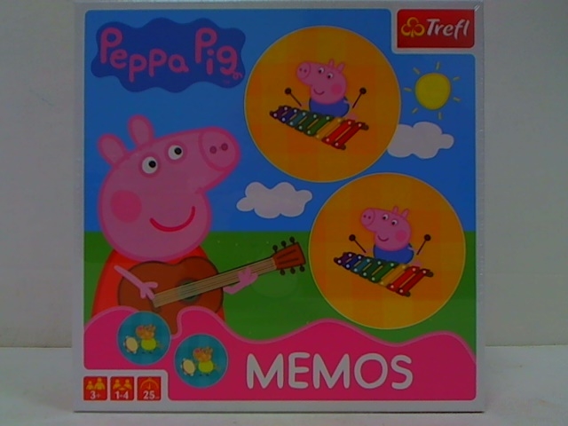 Gra Memos Świnka Peppa Trefl 01893