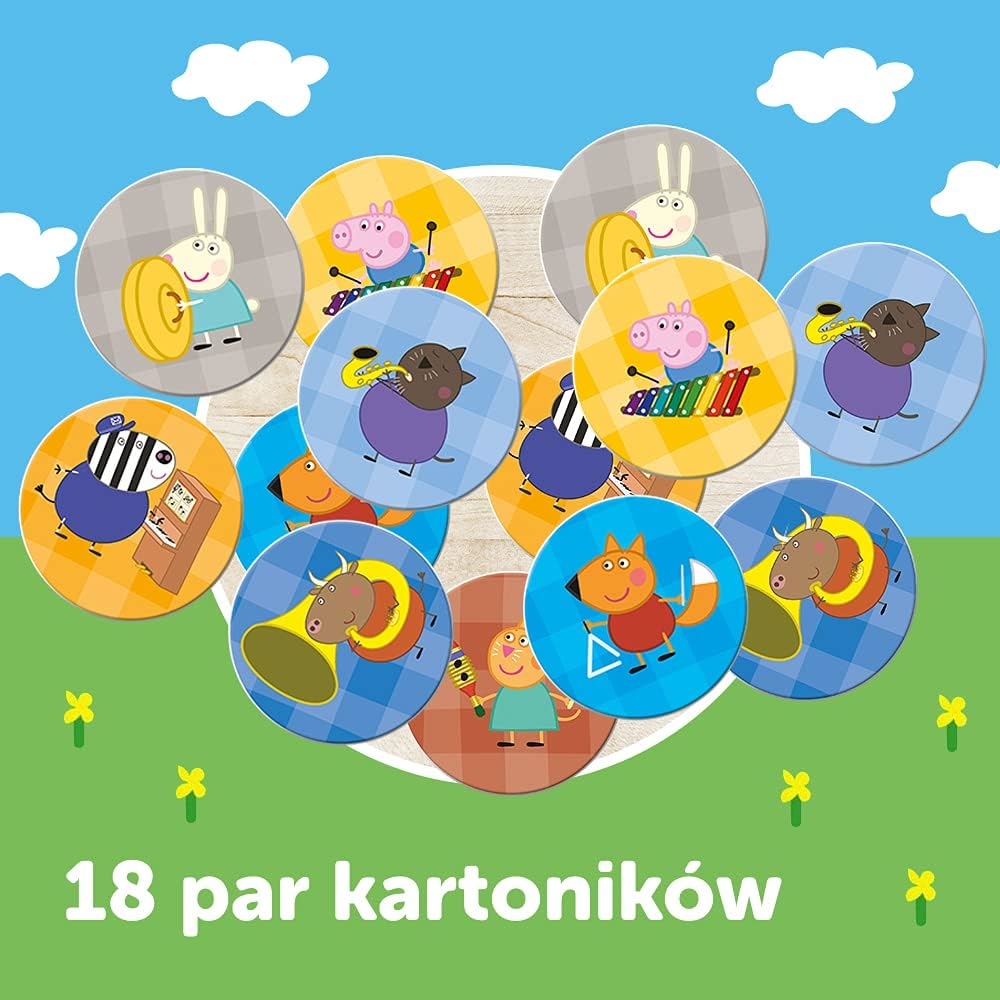 Gra Memos Świnka Peppa Trefl 01893