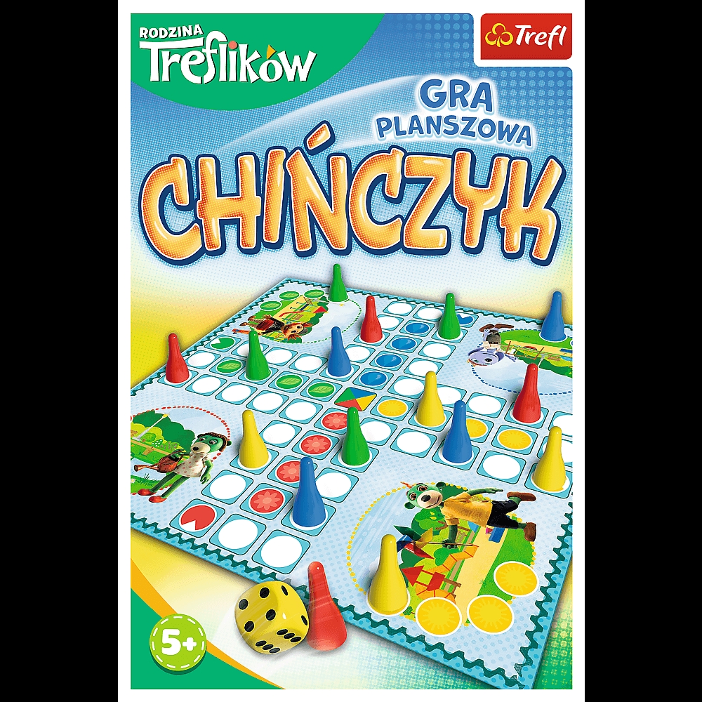 Gra Chińczyk z Rodziną Treflików 02069