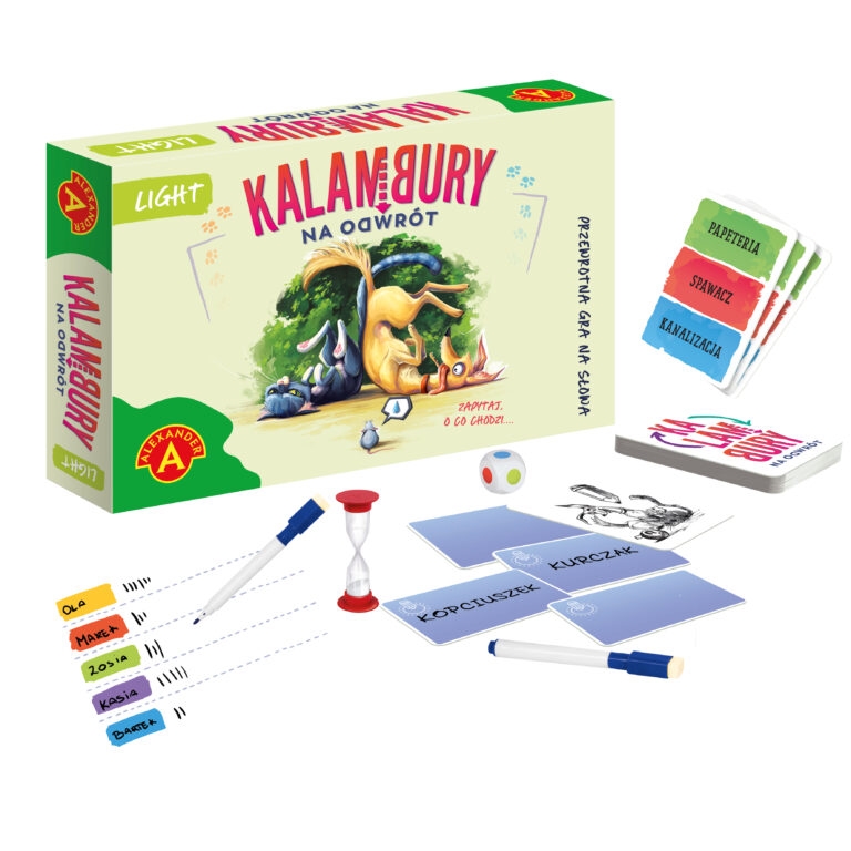 ALEXANDER GRA KALAMBURY NA ODWRÓT LIGH