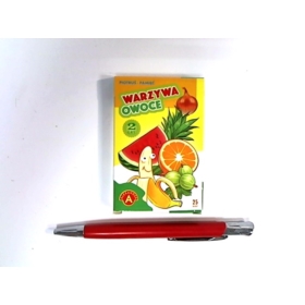 KARTY PIOTRUŚ + PAMIĘĆ WARZYWA OWOCE