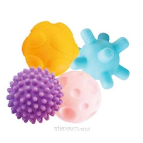 SMILY PIŁECZKI SENSORYCZNE 4 SZT