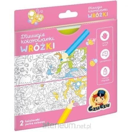 CZUCZU DŁUUUGIE KOLOROWANKI WRÓŻKI