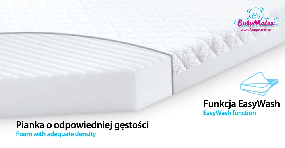 BABYMATEX MATERAC ORTOPEDYCZNY SOFTI PLUS 120X60