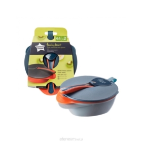 TOMMEE TIPPEE MISECZKA 2SZT Z ŁYŻECZKĄ