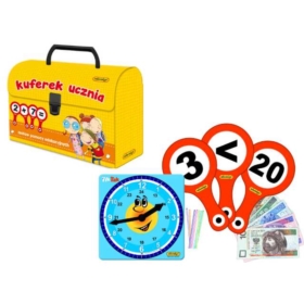 Kuferek ucznia - zestaw pomocy edukacyjnych 07141