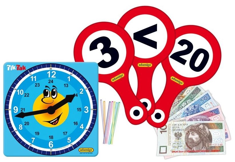 Kuferek ucznia - zestaw pomocy edukacyjnych 07141