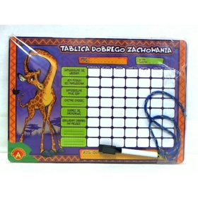 TABLICA DOBREGO ZACHOWANIA MAŁA