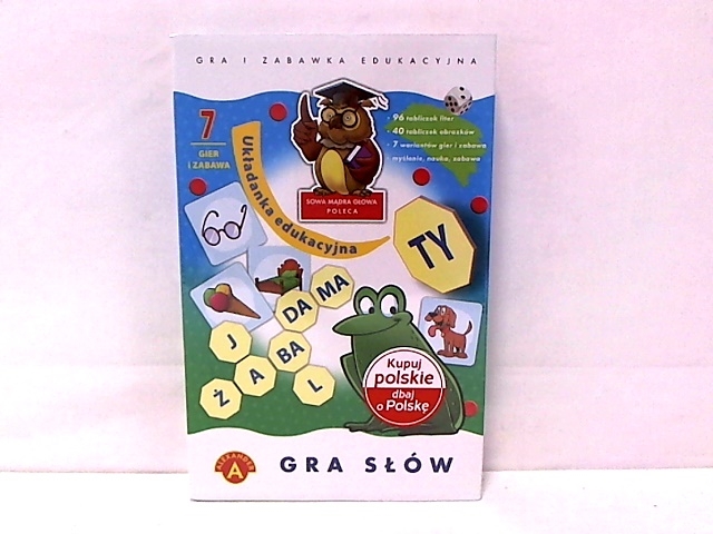 Gra słów - układanka edukacyjna 13245