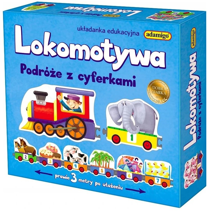 Lokomotywa - Podróże z cyferkami 07202
