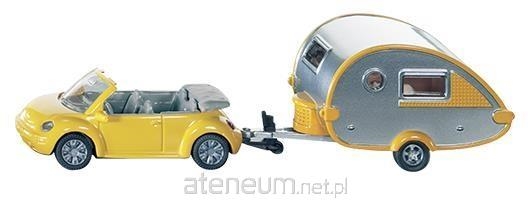 SIKU 1629 AUTO Z PRZYCZEPĄ CAMPINGOWĄ BLISTER