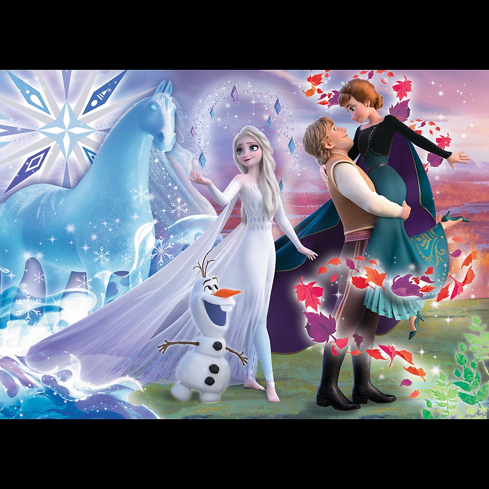 Puzzle - 200 - Magiczny świat sióstr FROZEN 13265