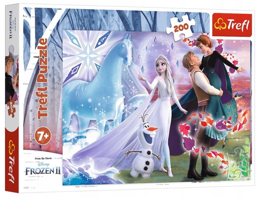 Puzzle - 200 - Magiczny świat sióstr FROZEN 13265