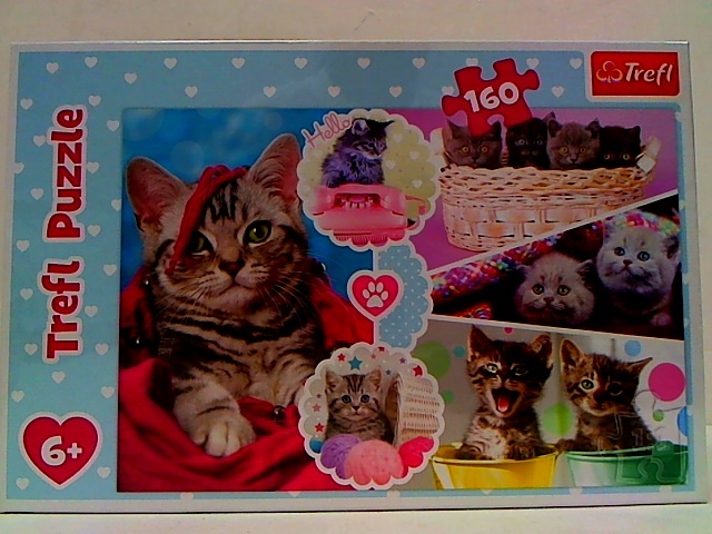 Puzzle 160 el. Urocze kotki 15371