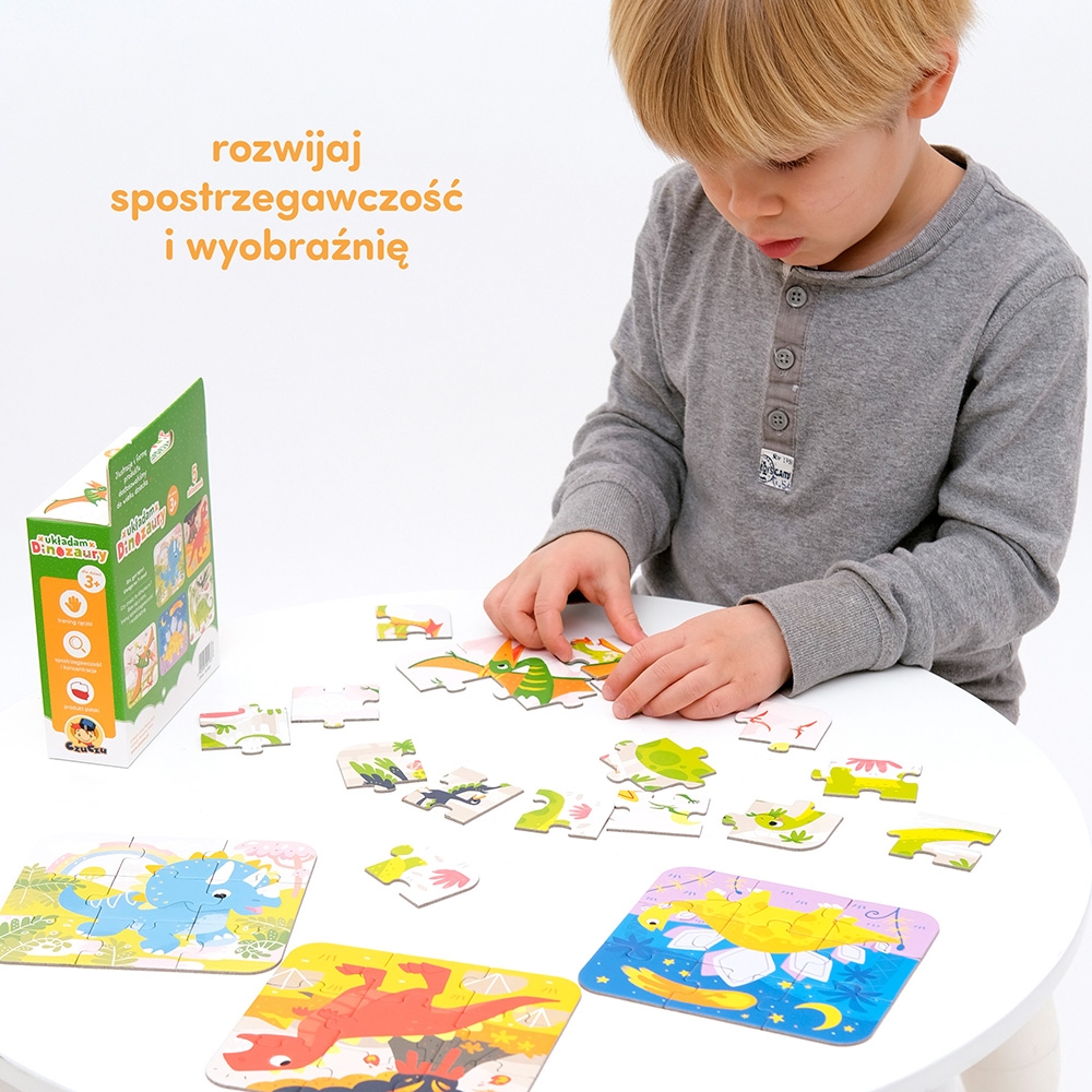 CZUCZU UKŁADAM DINOZAURY