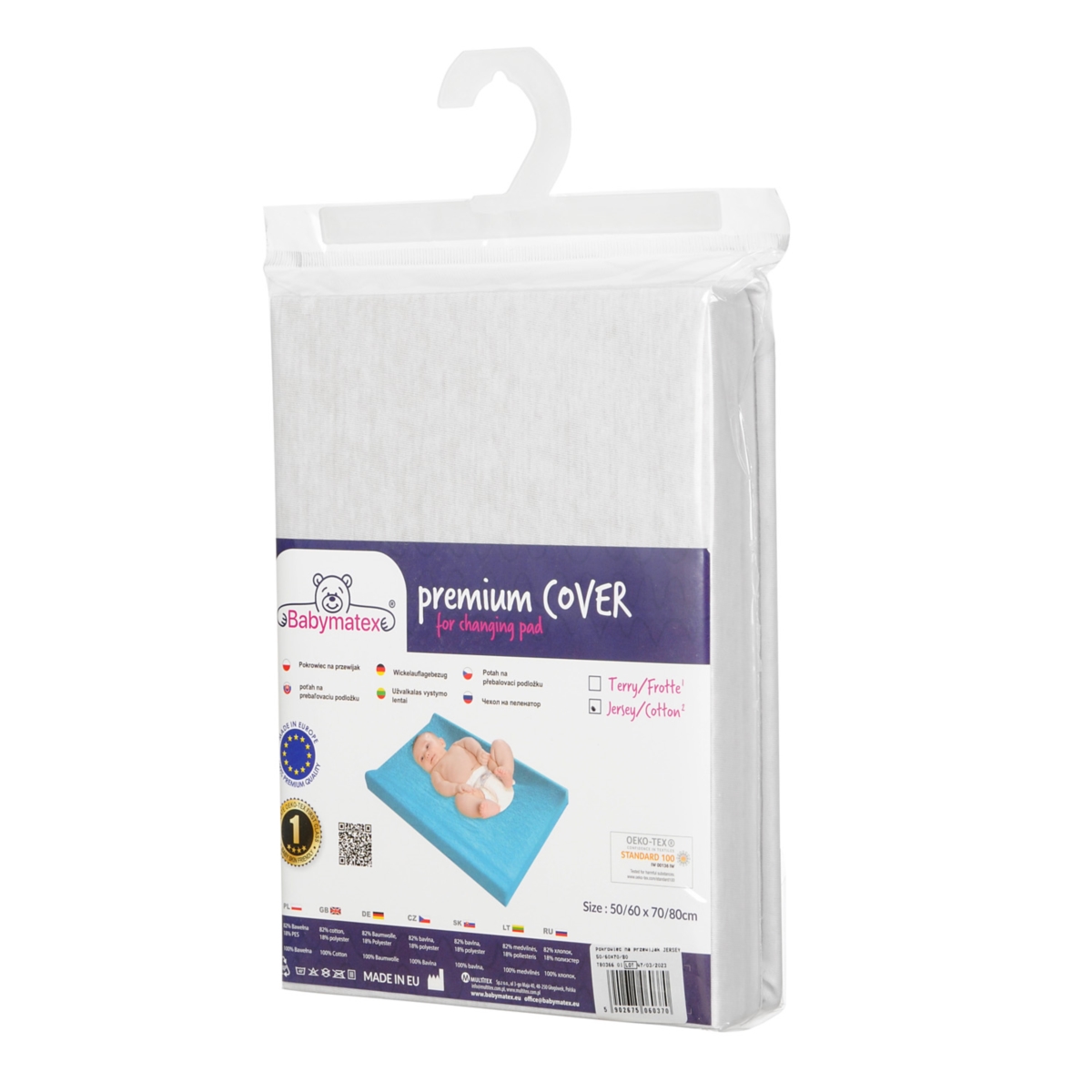 BABYMATEX POKROWIEC NA PRZEWIJAK JERSEY