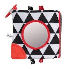 CANPOL KSIĄŻECZKA PLUSZOWA KONTRASTOWA 68/081