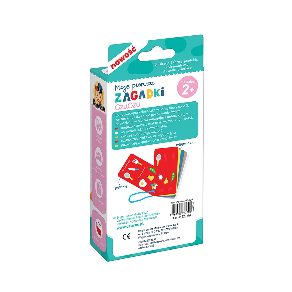 CZUCZU MOJE PIERWSZE ZAGADKI 2+
