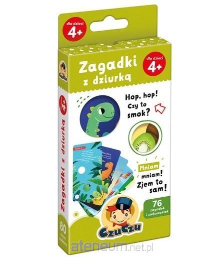 CZUCZU ZAGADKI Z DZIURKĄ 4+