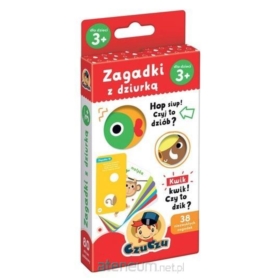 CZUCZU ZAGADKI Z DZIURKĄ 3+