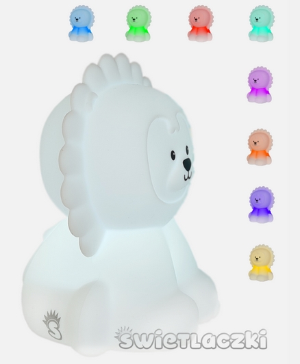 MESMED ŚWIETLICZEK LAMPKA LEWCIO LEOŚ