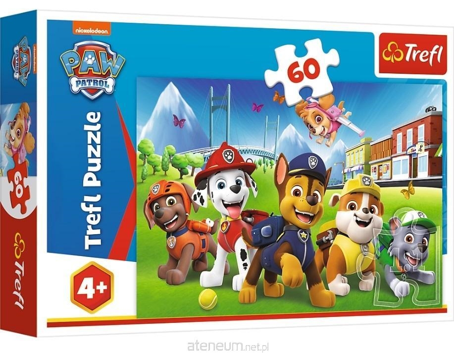 Puzzle 60el. Psi Patrol Na Polanie Trefl 17375