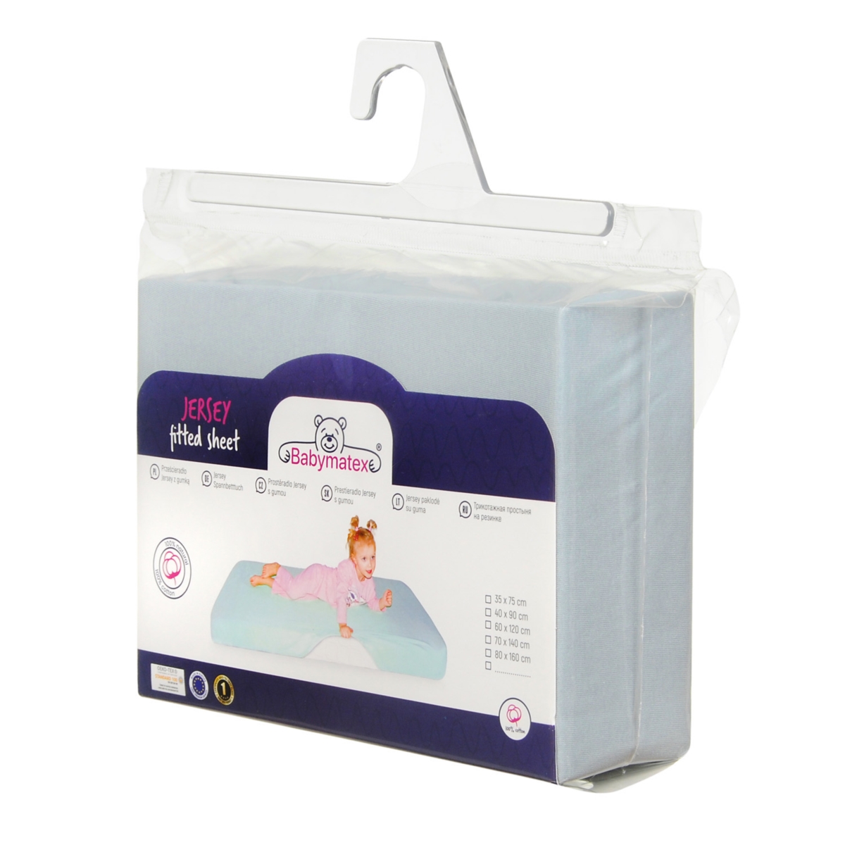 MULTITEX PRZEŚCIERADŁO JERSEY NA MATERACYK 90*40