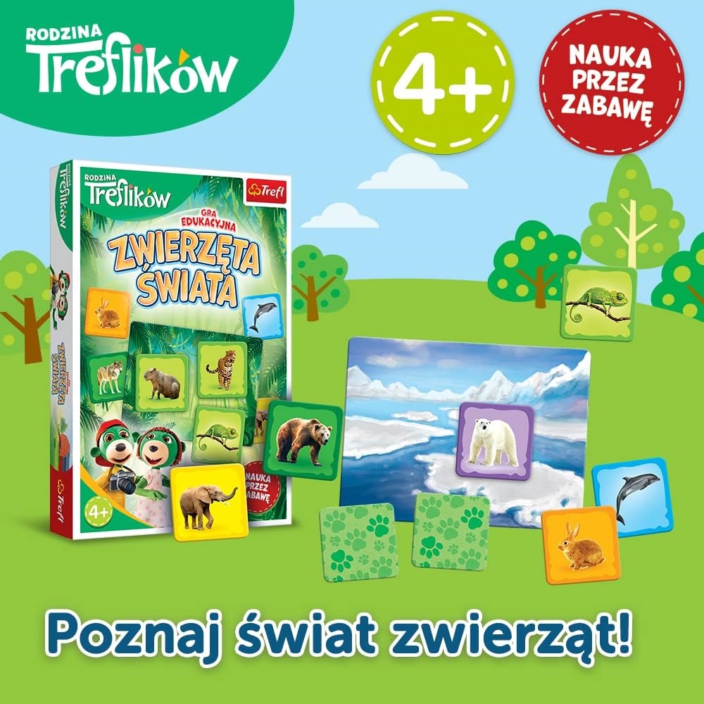 Zwierzęta świata - Rodzina Treflików 02337