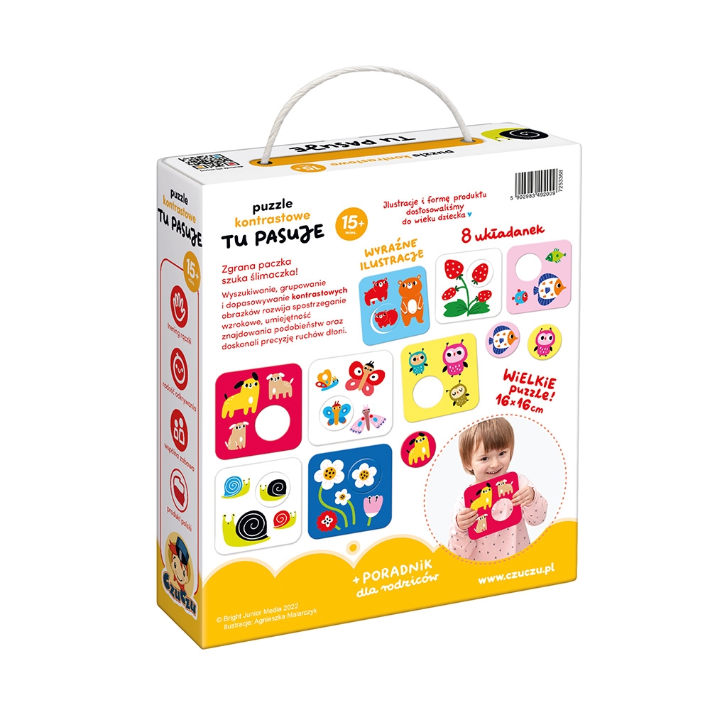 CZUCZU PUZZLE KONTRASTOWE TU PASUJE