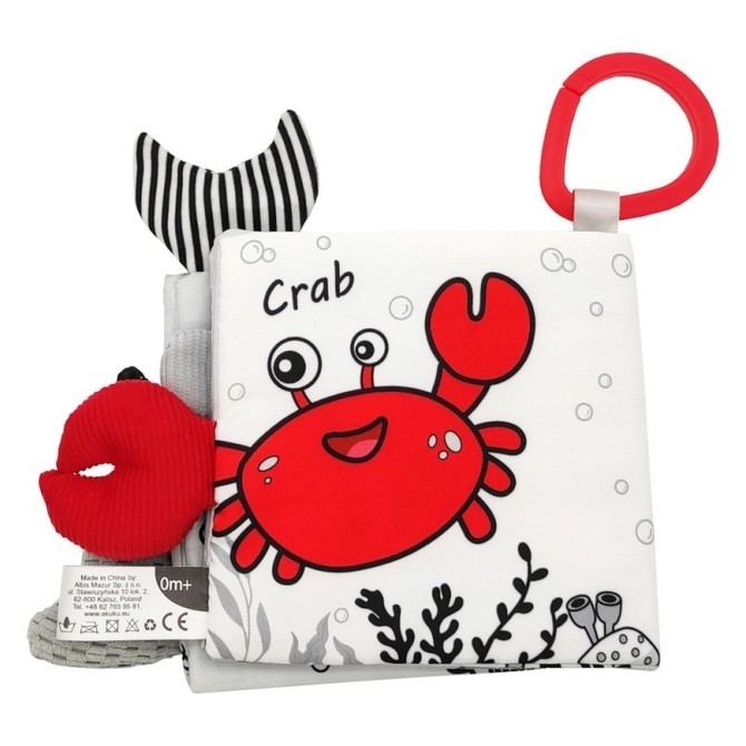 AKUKU KSIĄŻECZKA EDUKACYJNA MARINE ANIMALS