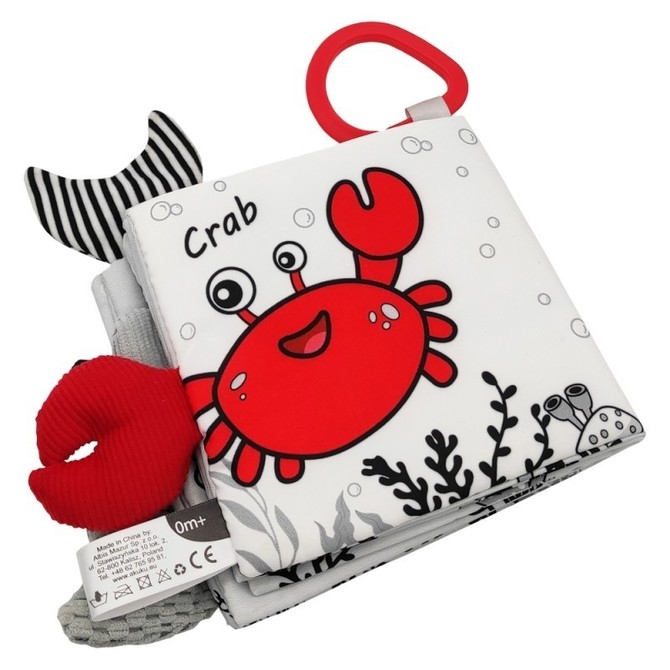 AKUKU KSIĄŻECZKA EDUKACYJNA MARINE ANIMALS