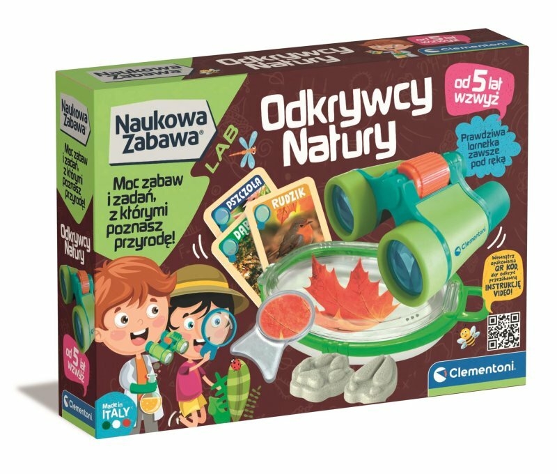 CLEMENTONI NAUKOWA ZABAWA ODKRYWCY NATURY