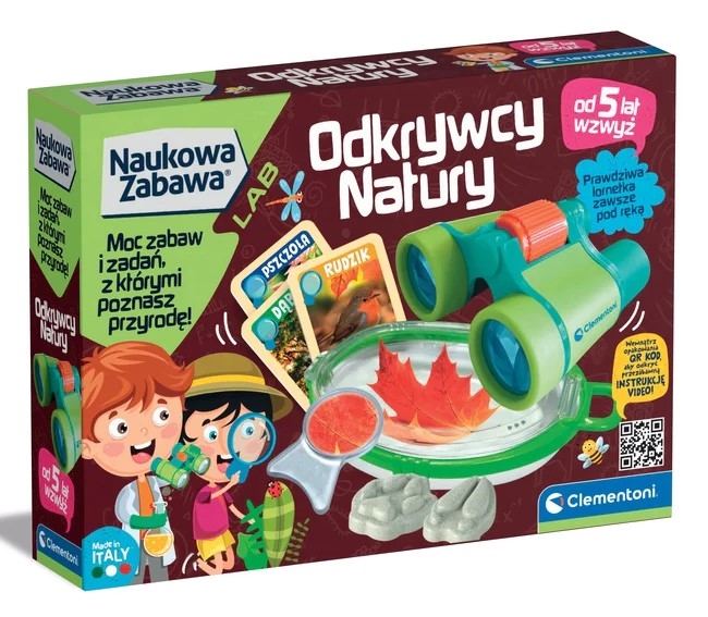 CLEMENTONI NAUKOWA ZABAWA ODKRYWCY NATURY