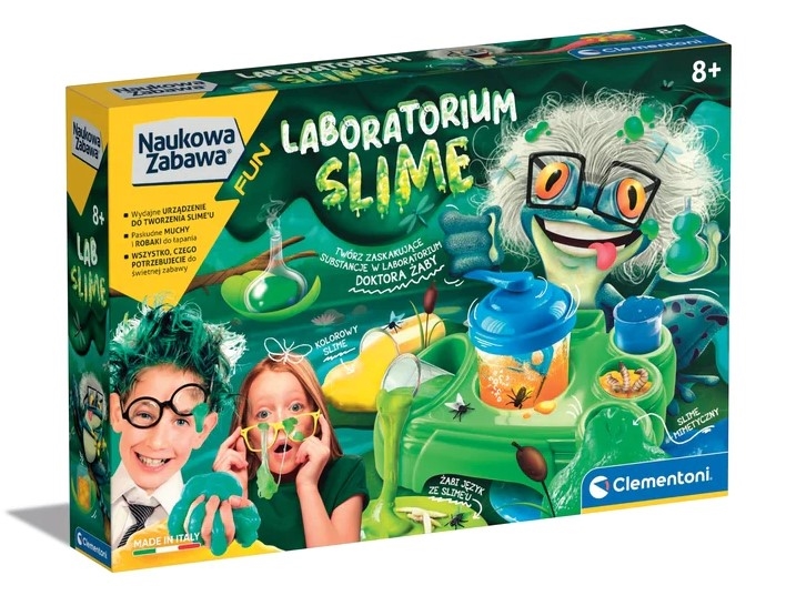 Naukowa Zabawa Laboratorium Slime Clementoni 50726